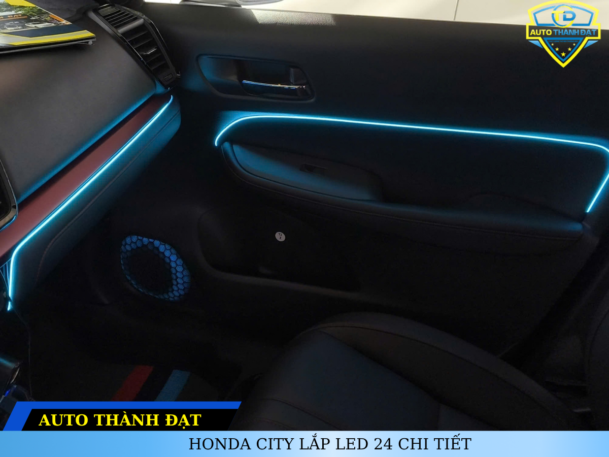 HONDA CITY LẮP LED 24 CHI TIẾT