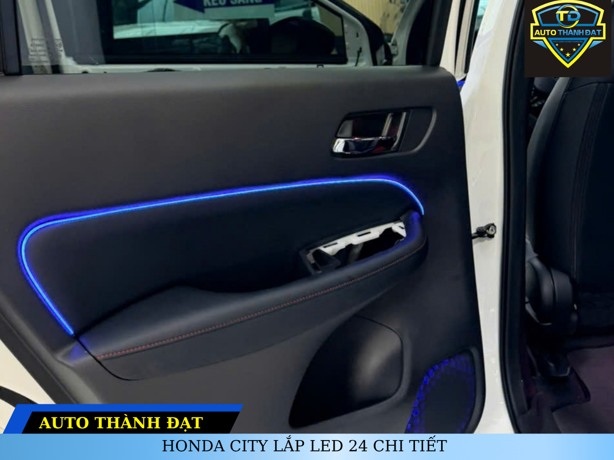 HONDA CITY LẮP LED 24 CHI TIẾT