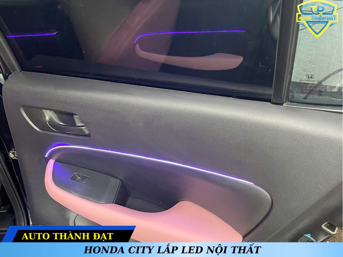 HONDA CITY LẮP LED NỘI THẤT