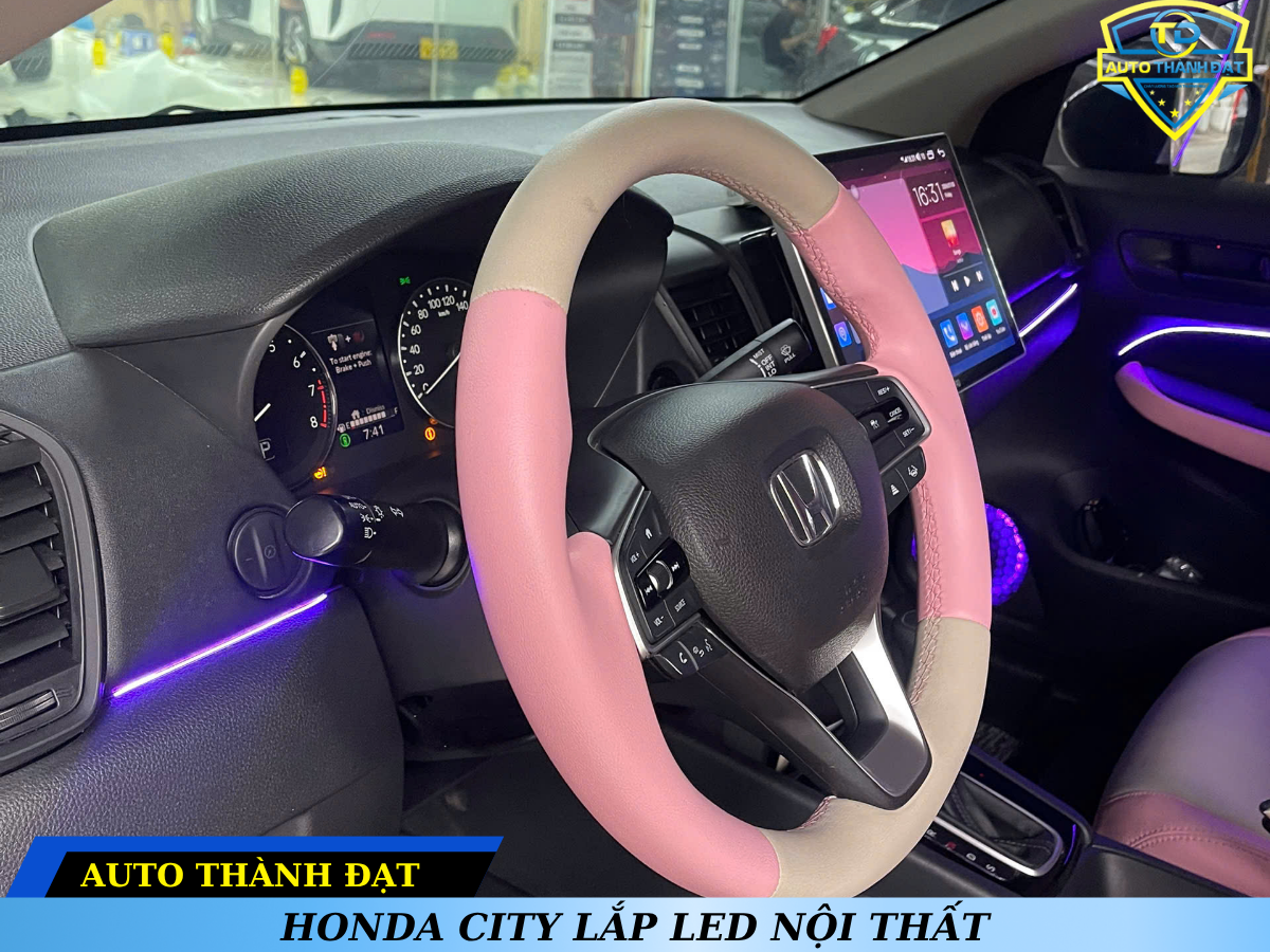 HONDA CITY LẮP LED NỘI THẤT
