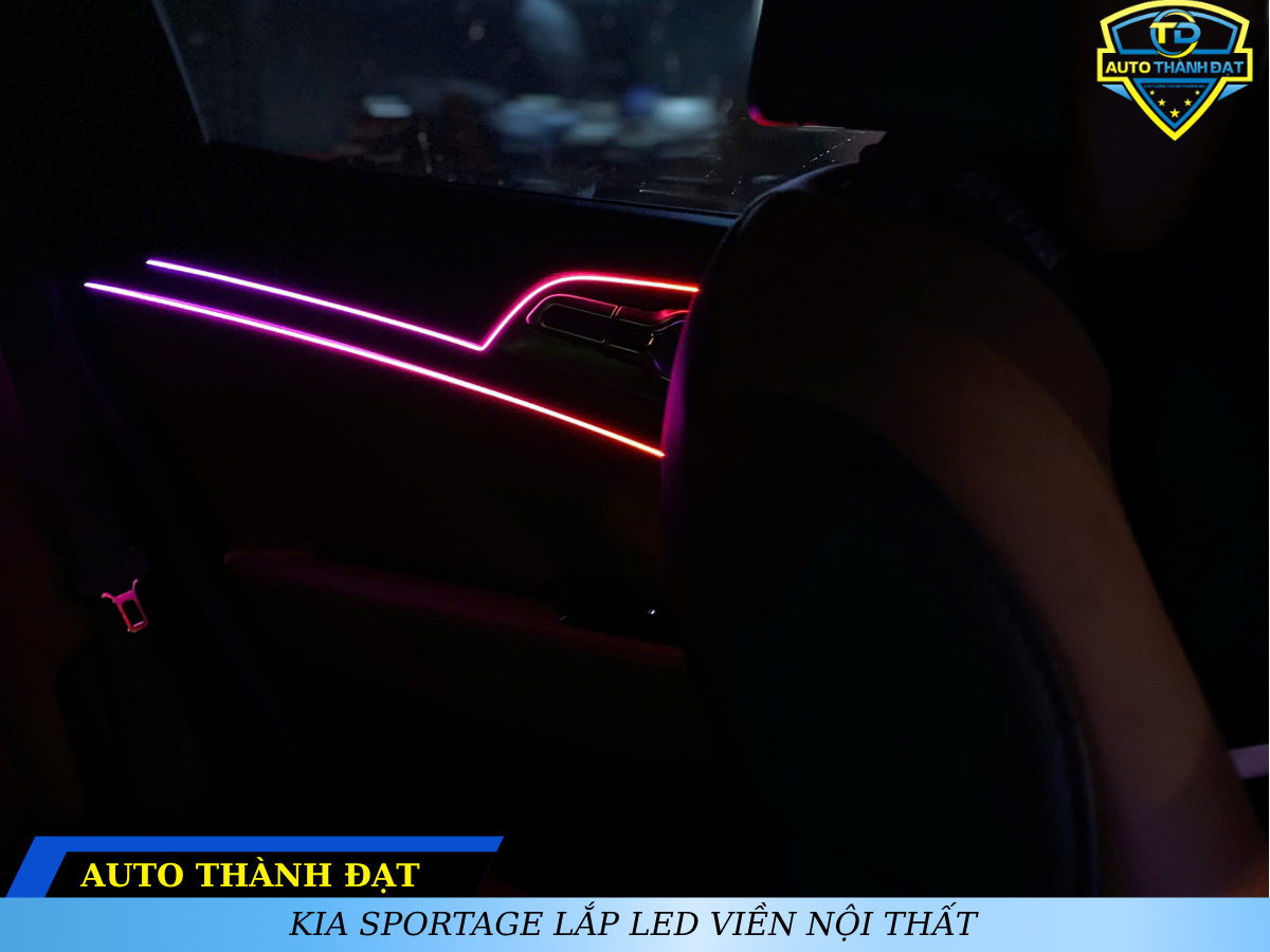 KIA SPORTAGE 2025 LẮP LED VIỀN NỘI THẤT