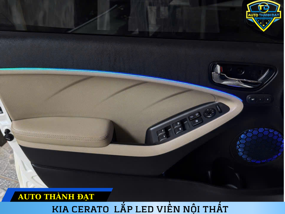 KIA CERATO LẮP LED VIỀN NỘI THẤT