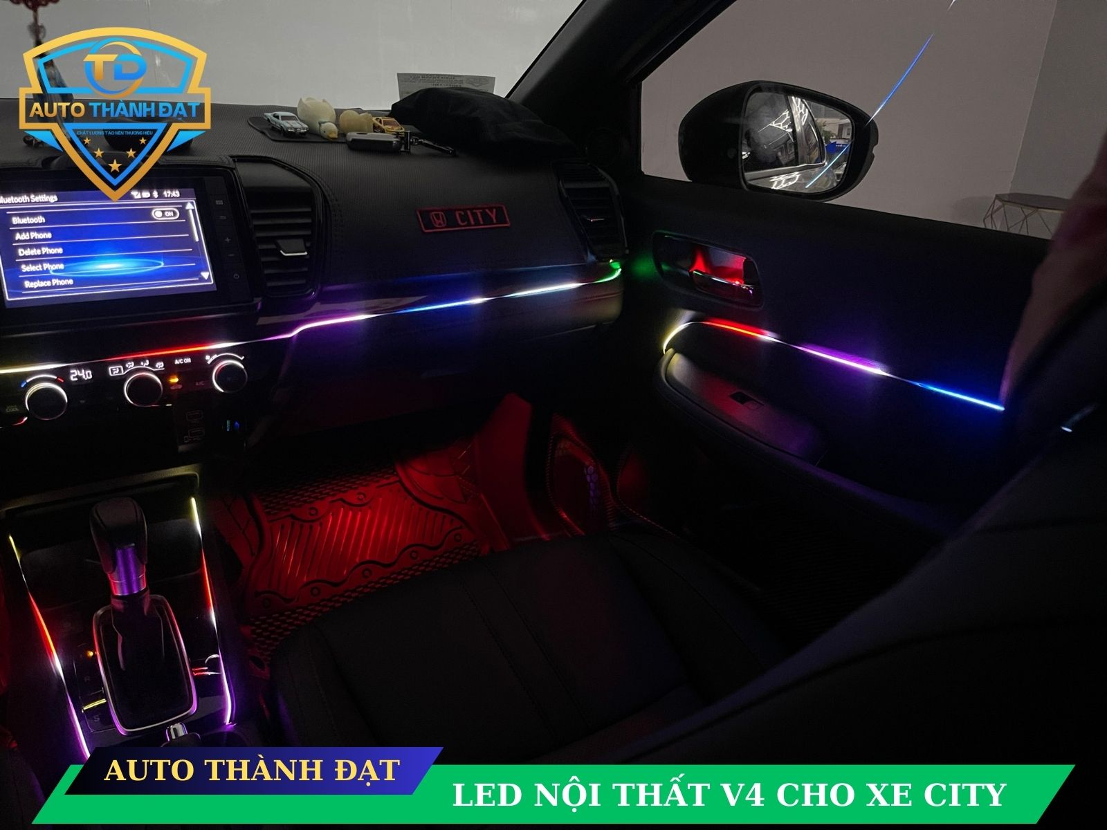 LED NỘI THẤT XE HONDA CITY