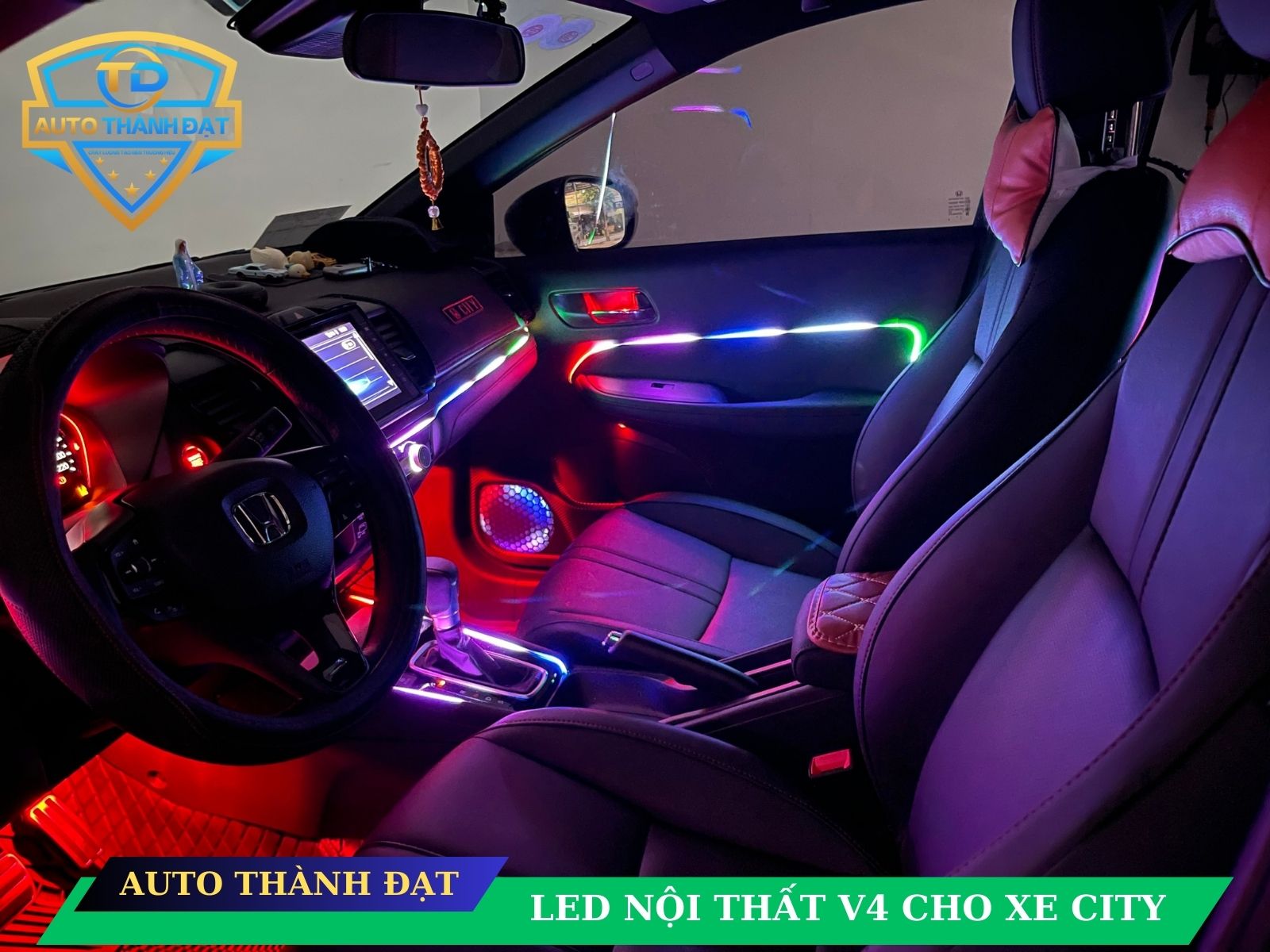 LED NỘI THẤT XE HONDA CITY