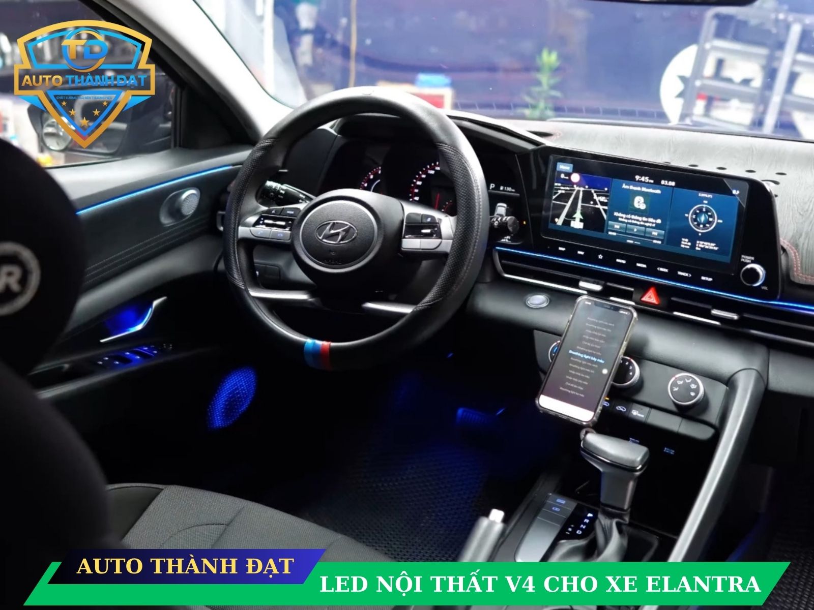 LED NỘI THẤT XE ELANTRA