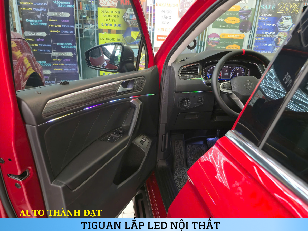 TIGUAN LẮP LED NỘI THẤT