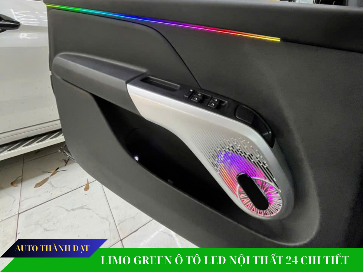 LIMO GREEN LẮP LED VIỀN NỘI THẤT 24 CHI TIẾT 