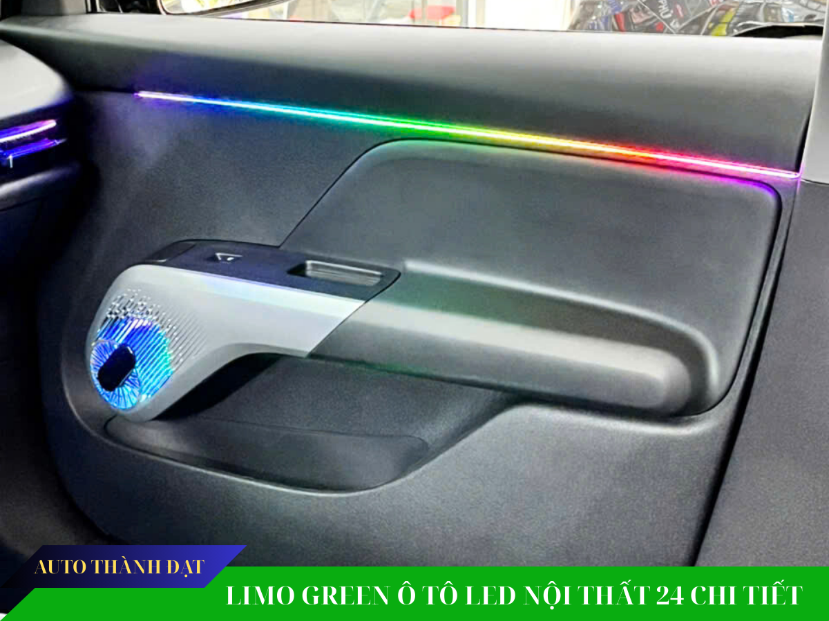 LIMO GREEN LẮP LED VIỀN NỘI THẤT 24 CHI TIẾT 