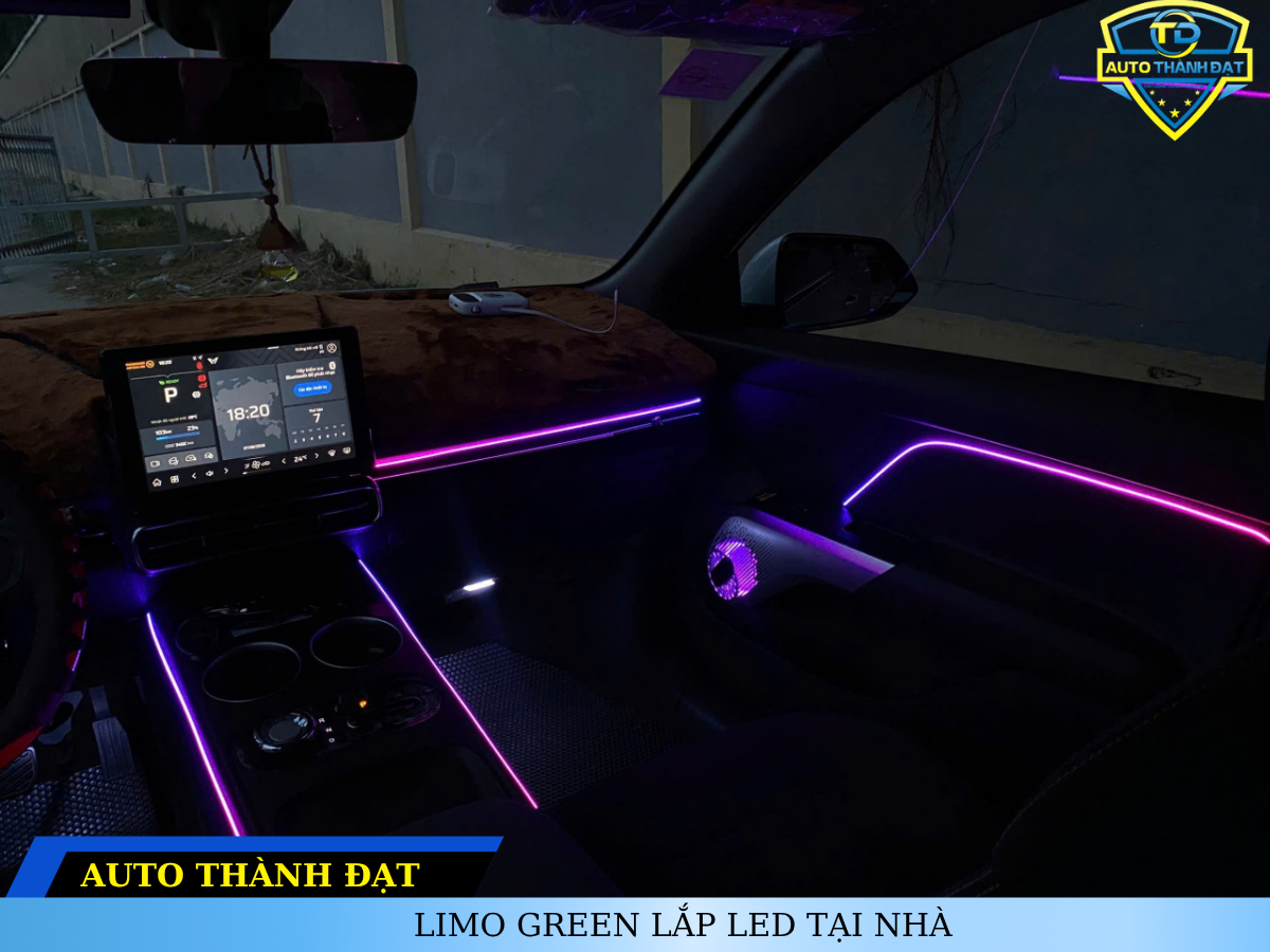 LIMO GREEN LẮP LED TẠI NHÀ