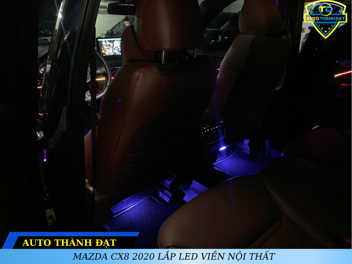 MAZDA CX8 2020 LẮP LED VIỀN NỘI THẤT