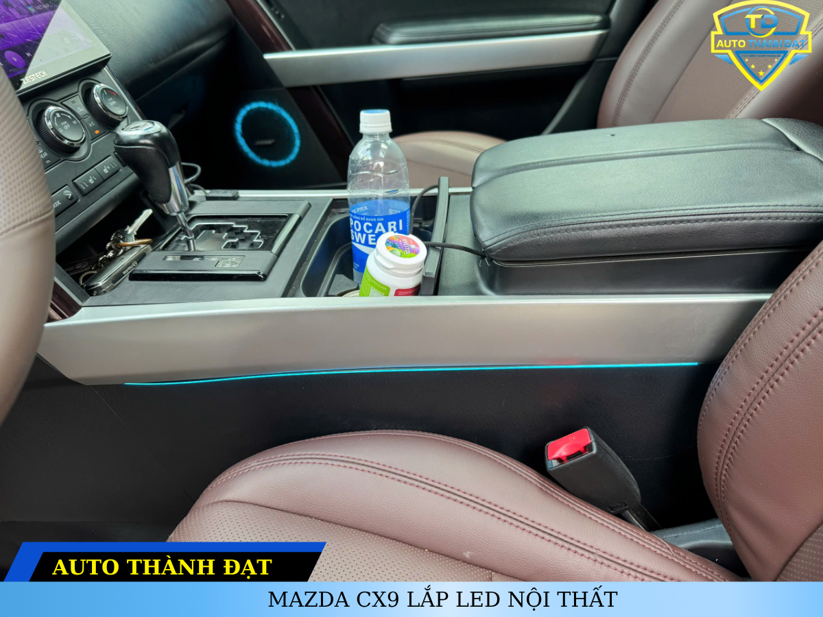 MAZDA CX9 LẮP LED NỘI THẤT