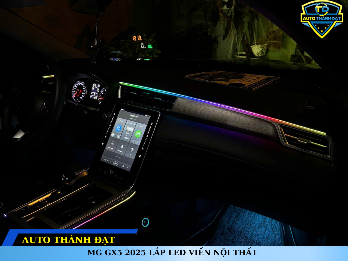 MG GX5 2025 LẮP LED VIỀN NỘI THẤT