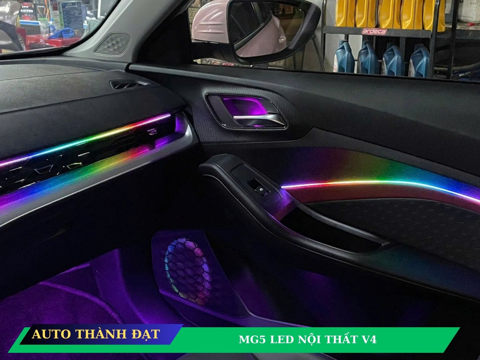 LED NỘI THẤT XE MG5