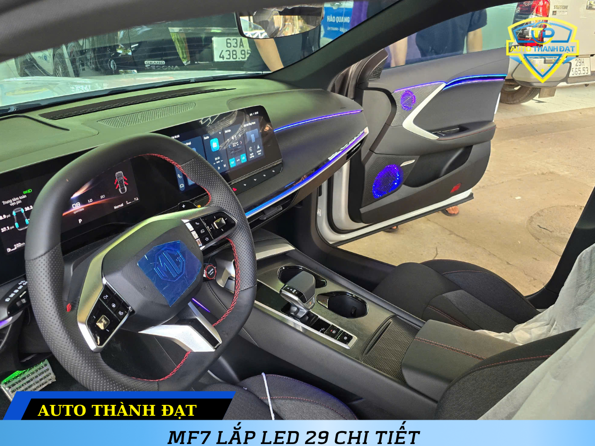 MG7 LẮP LED 29 CHI TIẾT 