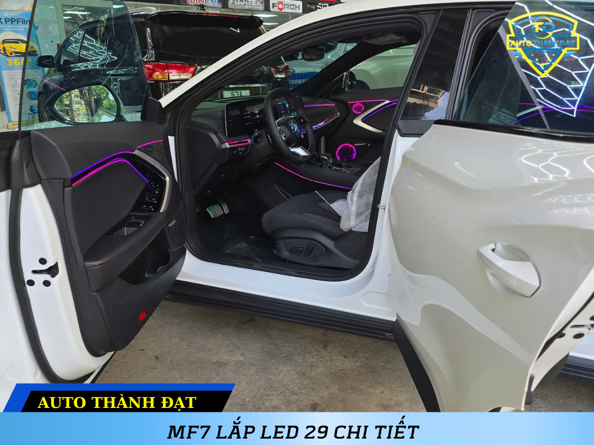MG7 LẮP LED 29 CHI TIẾT