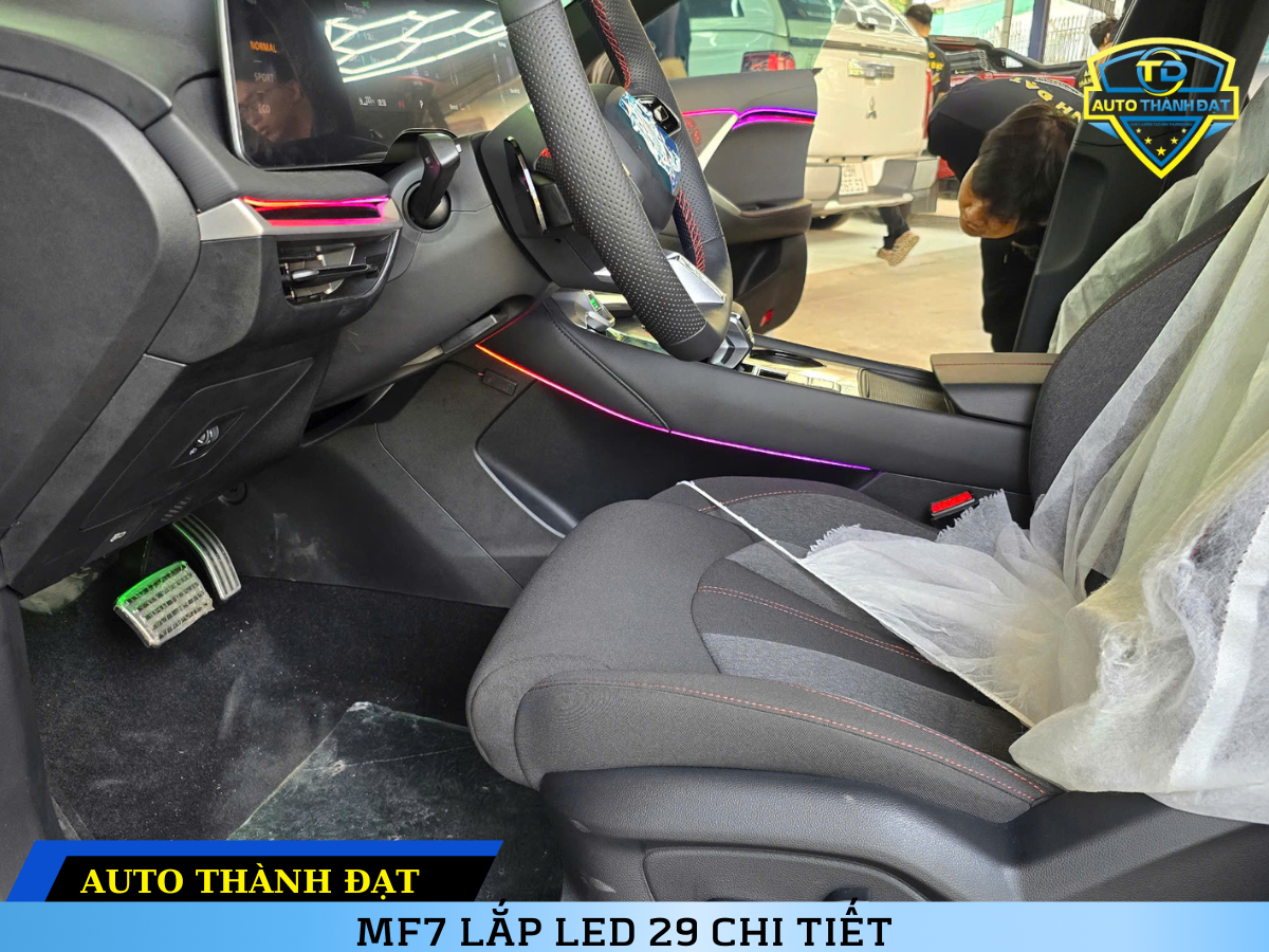 MG7 LẮP LED 29 CHI TIẾT