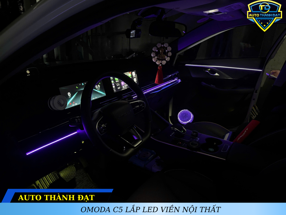 OMODA C5 LẮP LED VIỀN NỘI THẤT
