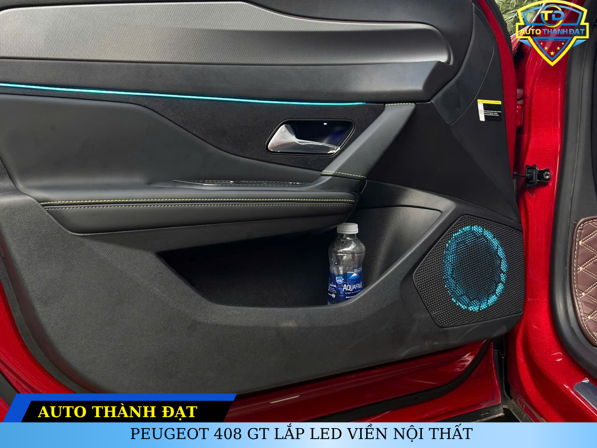 PEUGEOT 408 GT LẮP LED VIỀN NỘI THẤT