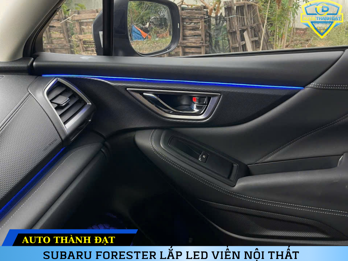 SUBARU FORESTER LẮP LED VIỀN NỘI THẤT
