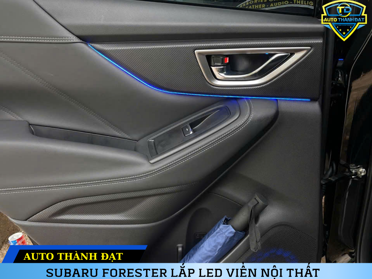 SUBARU FORESTER LẮP LED VIỀN NỘI THẤT