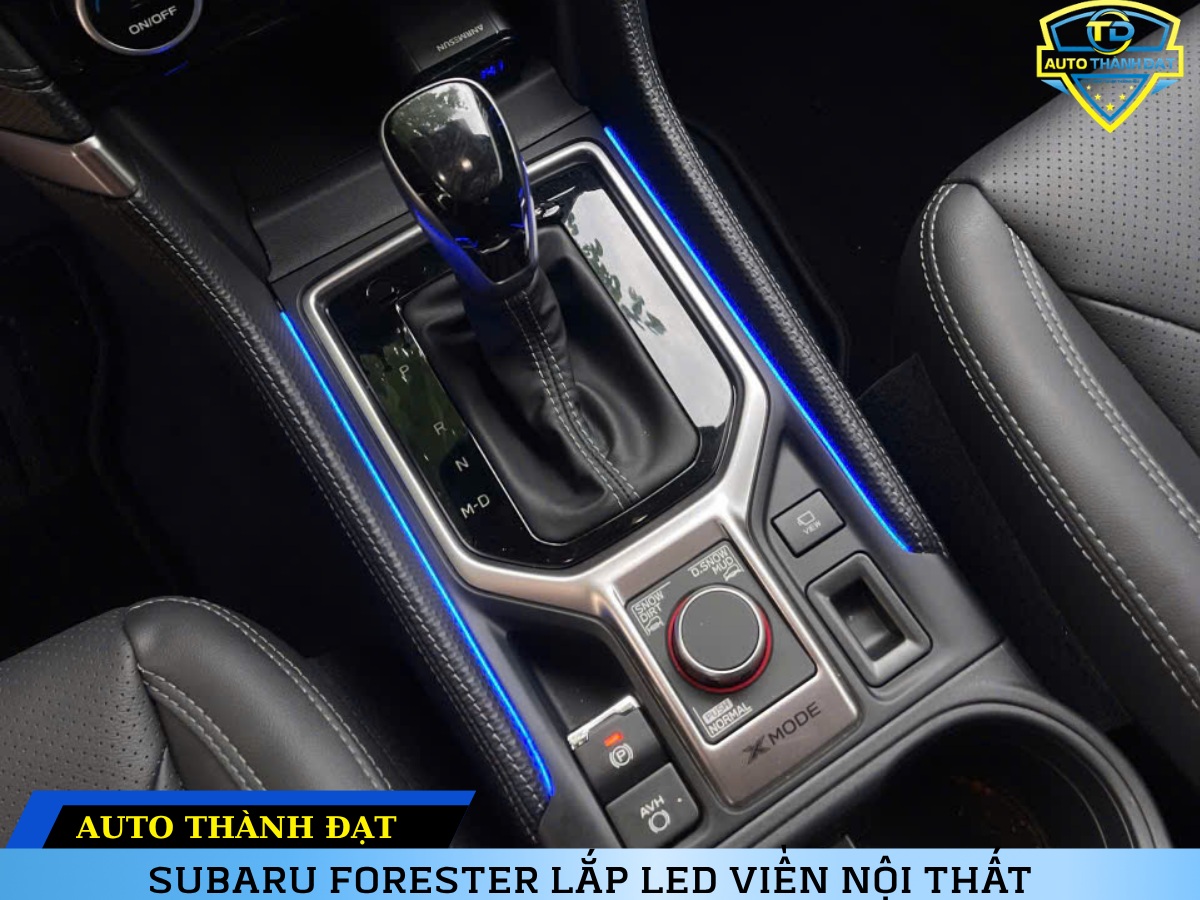 SUBARU FORESTER LẮP LED VIỀN NỘI THẤT