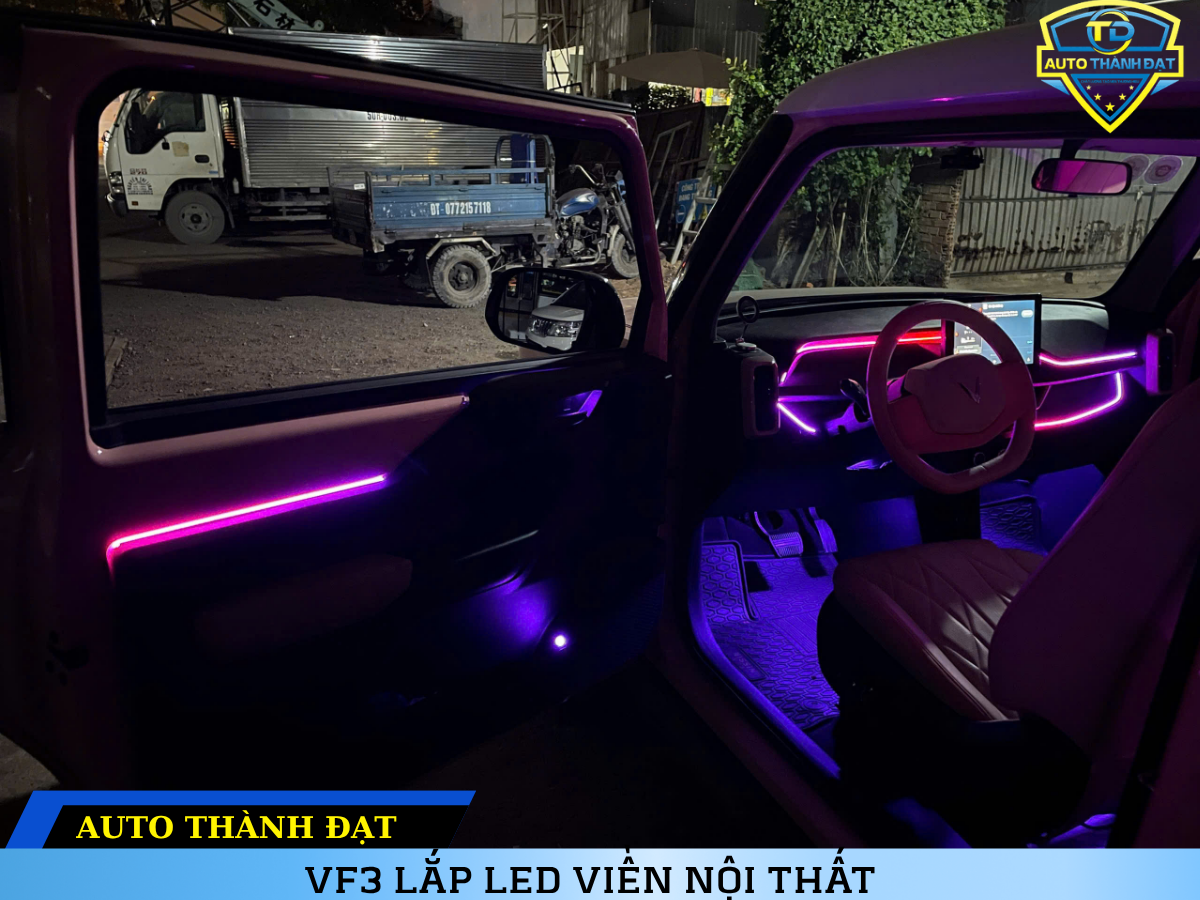 VF3 LẮP LED VIỀN NỘI THẤT