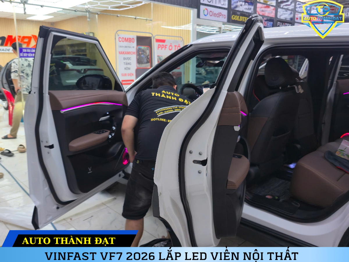VINFAST VF7 2026 LẮP LED VIỀN NỘI THẤT