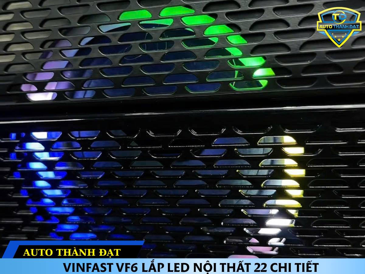 VINFAST VF6 LẮP LED VIỀN NỘI THẤT 22 CHI TIẾT
