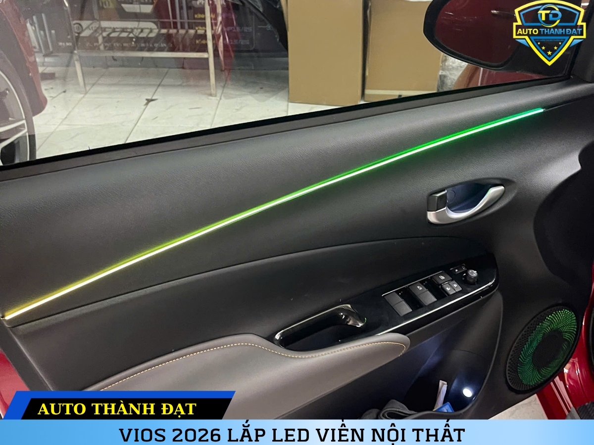 VIOS 2026 LẮP LED VIỀN NỘI THẤT