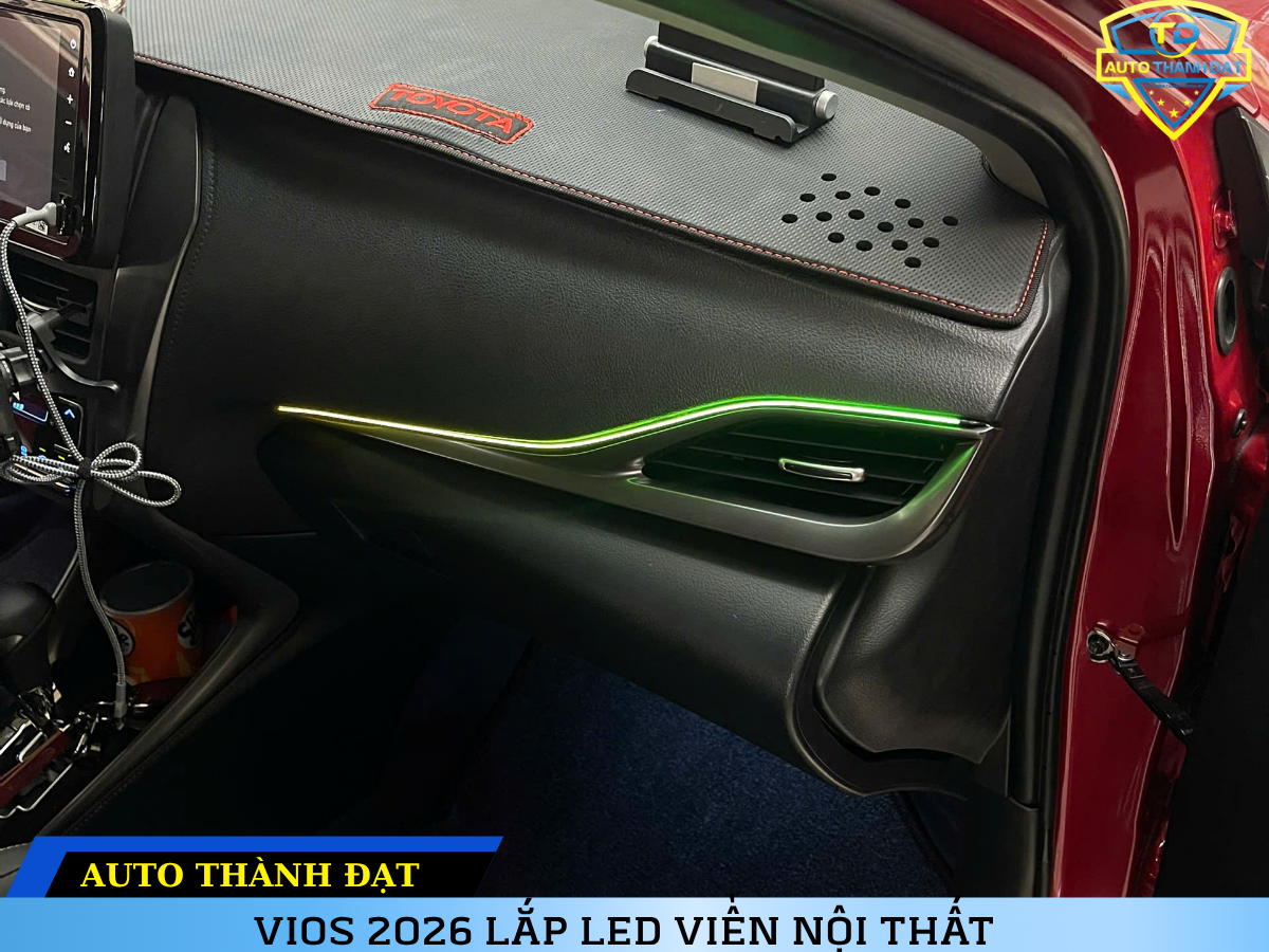 VIOS 2026 LẮP LED VIỀN NỘI THẤT