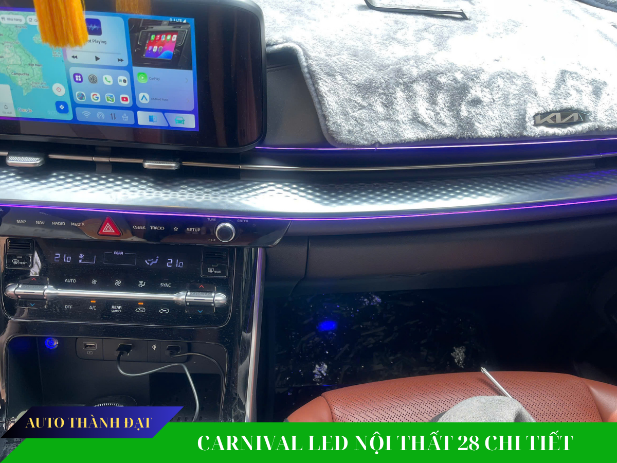CARNIVAL LED VIỀN NỘI THẤT 28 CHI TIẾT