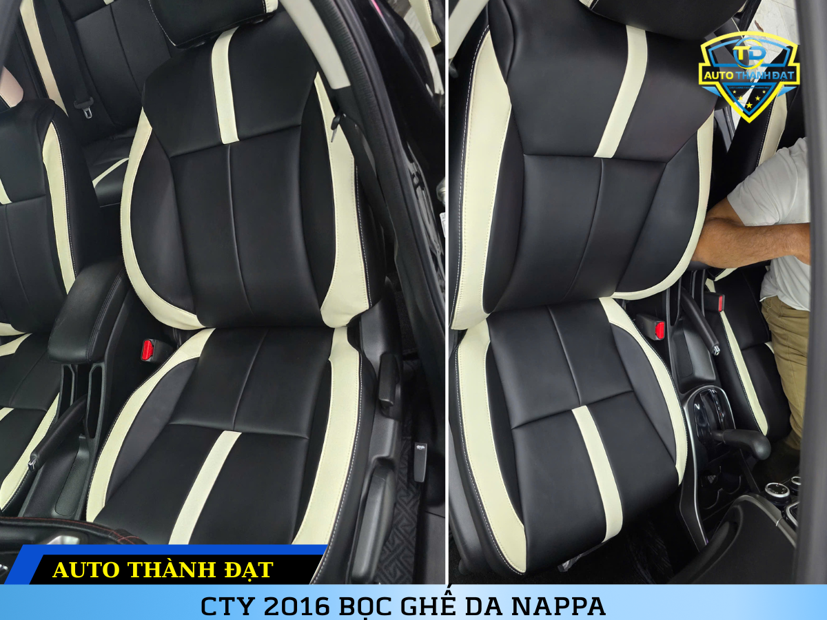 HONDA CITY 2016 BỌC GHẾ DA NAPPA