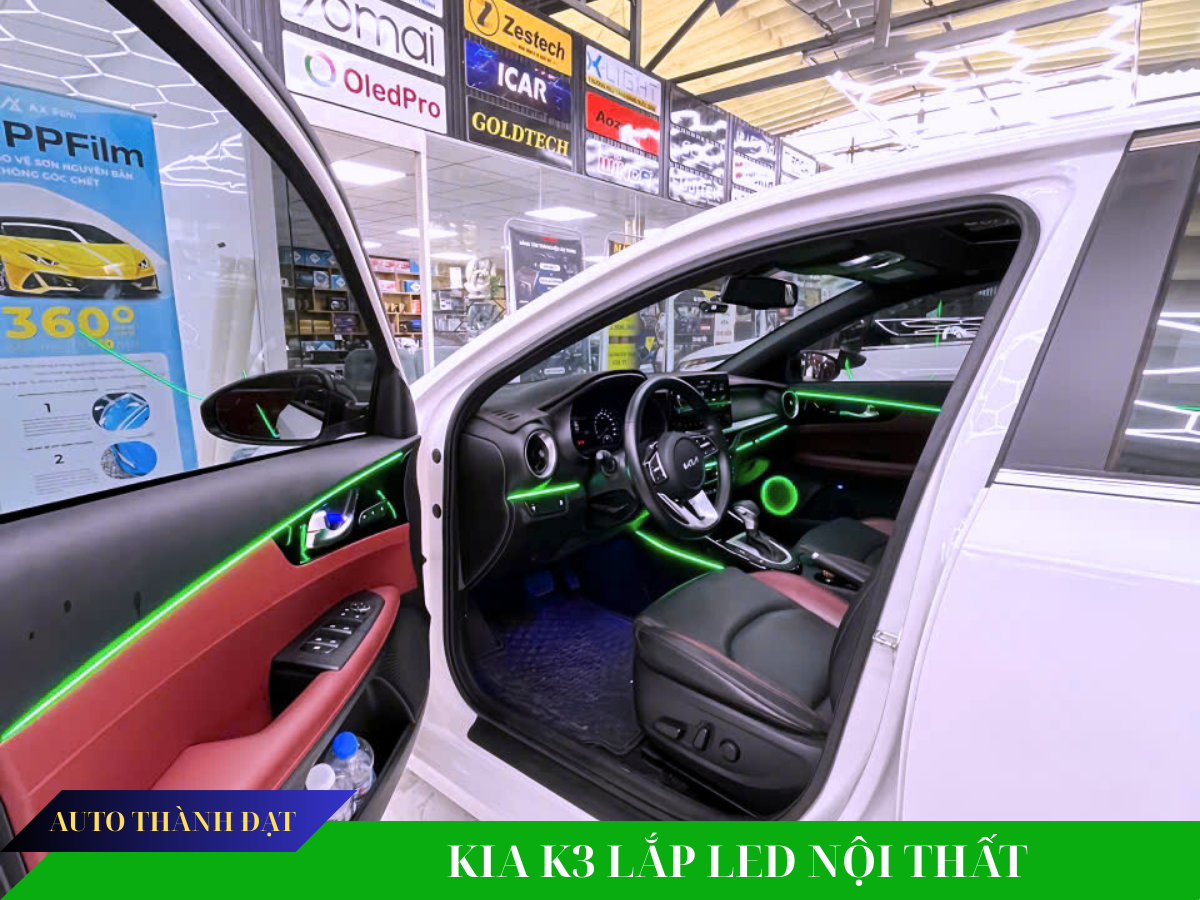 KIA K3 LẮP LED 24 CHI TIẾT - NÂNG TẦM ĐẲNG CẤP XẾ YÊU