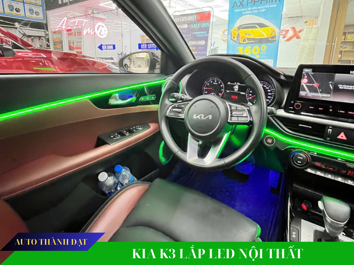  KIA K3 LẮP LED 24 CHI TIẾT - NÂNG TẦM ĐẲNG CẤP XẾ YÊU