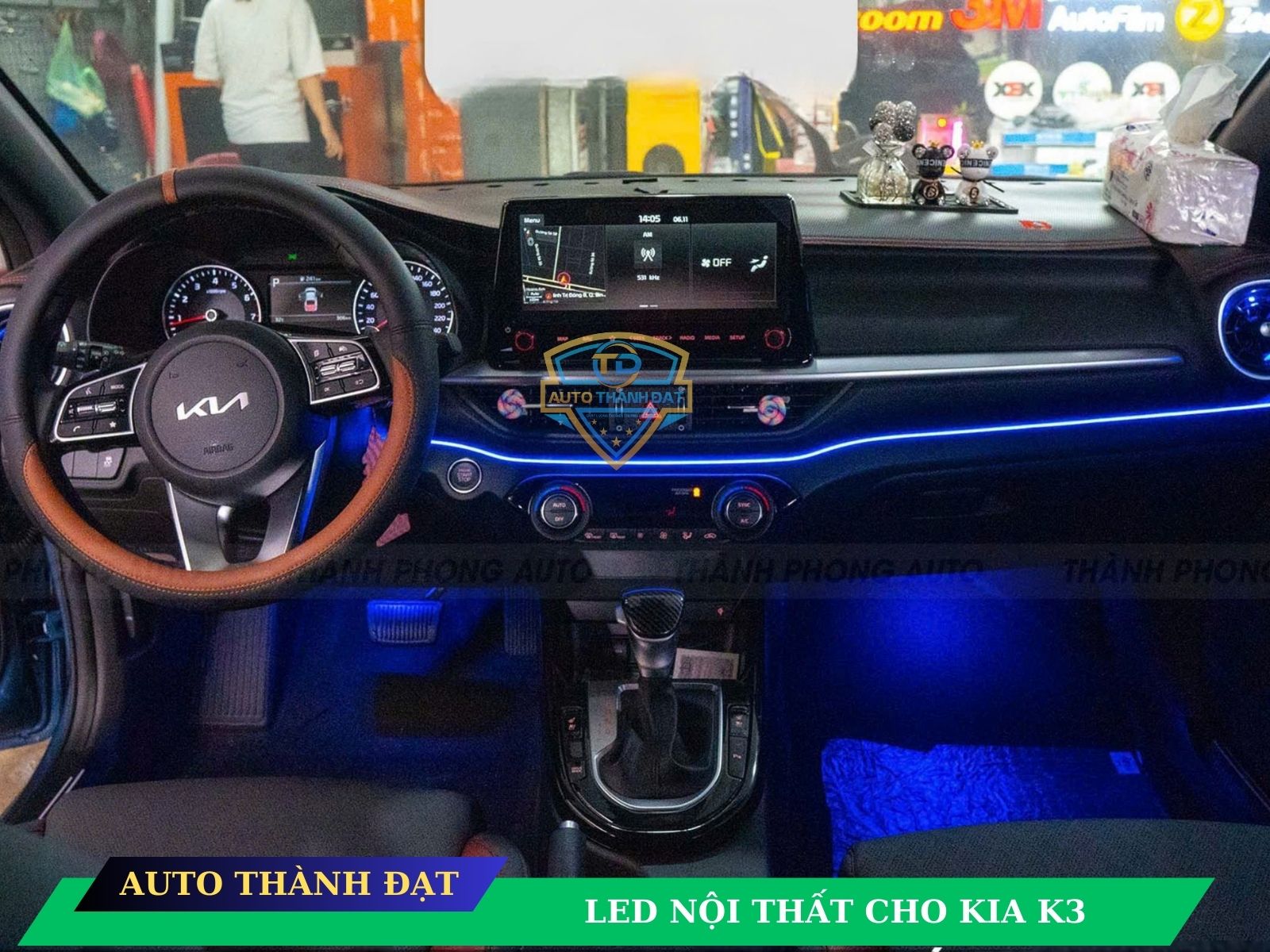 LED NỘI THẤT XE KIA K3 