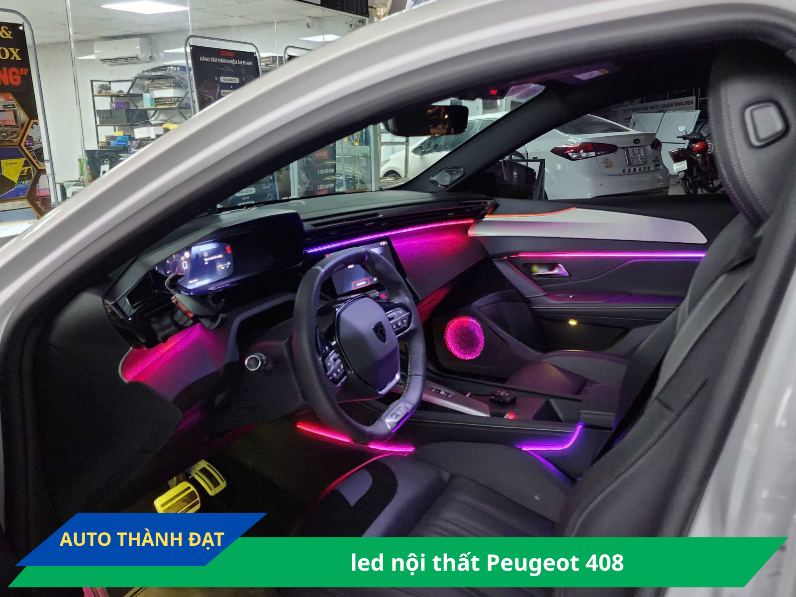 LED NỘI THẤT XE PEUGEOT 408