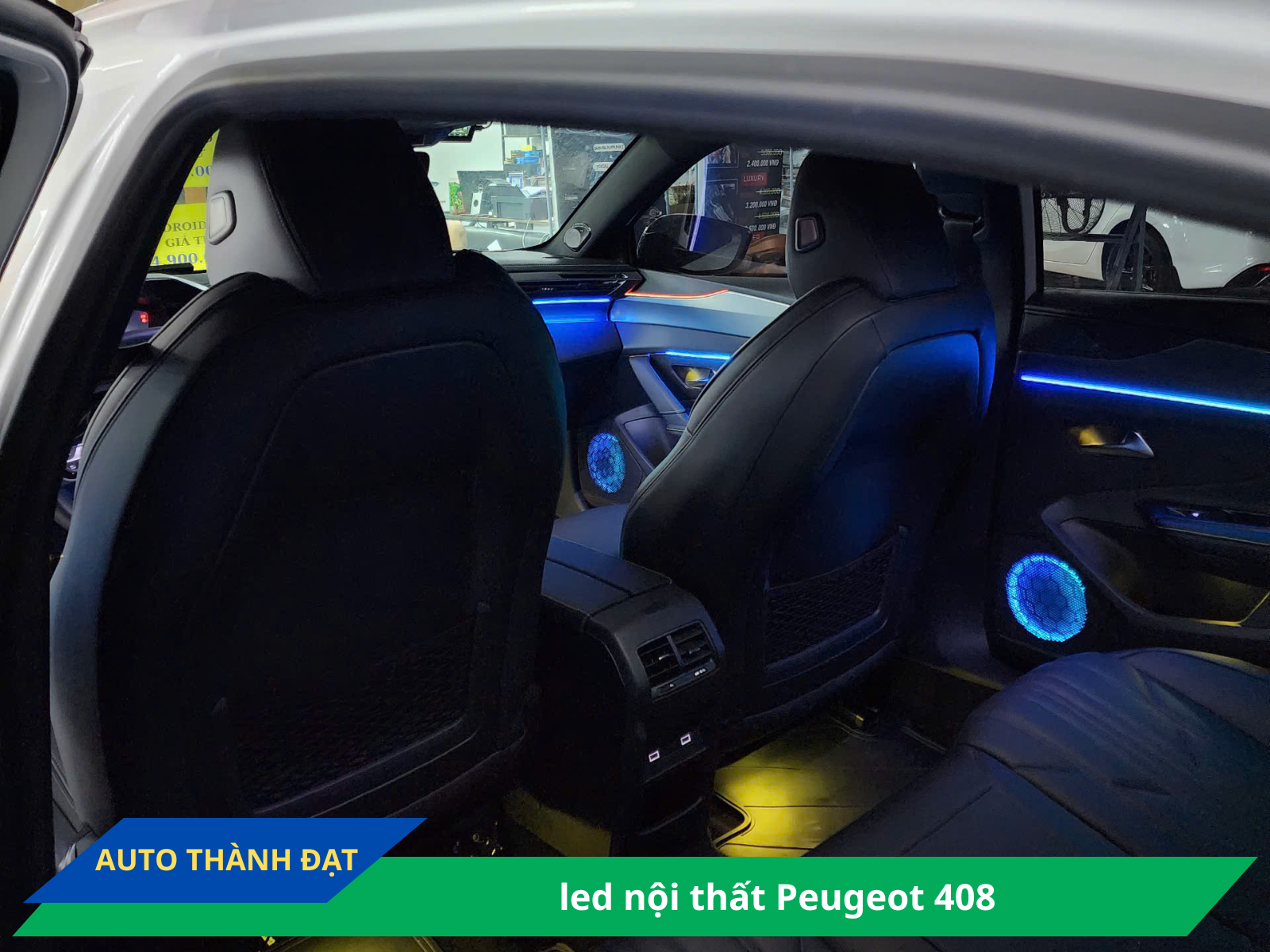 LED NỘI THẤT XE PEUGEOT 408