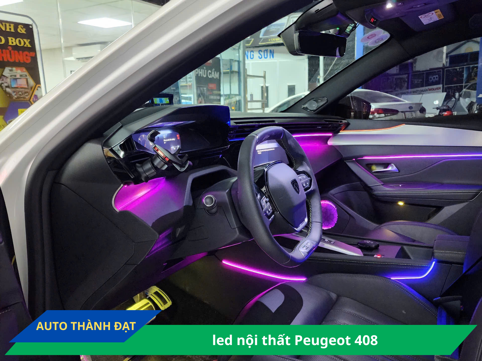 LED NỘI THẤT XE PEUGEOT 408