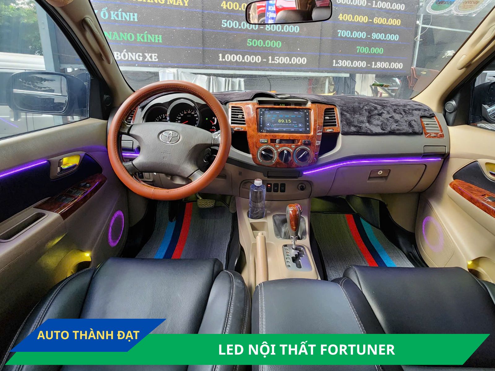 LED NỘI THẤT XE FORTUNER