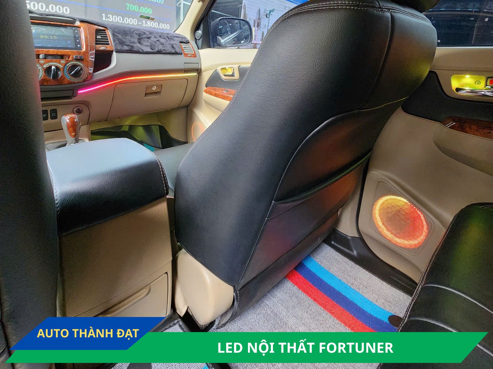 LED NỘI THẤT XE FORTUNER