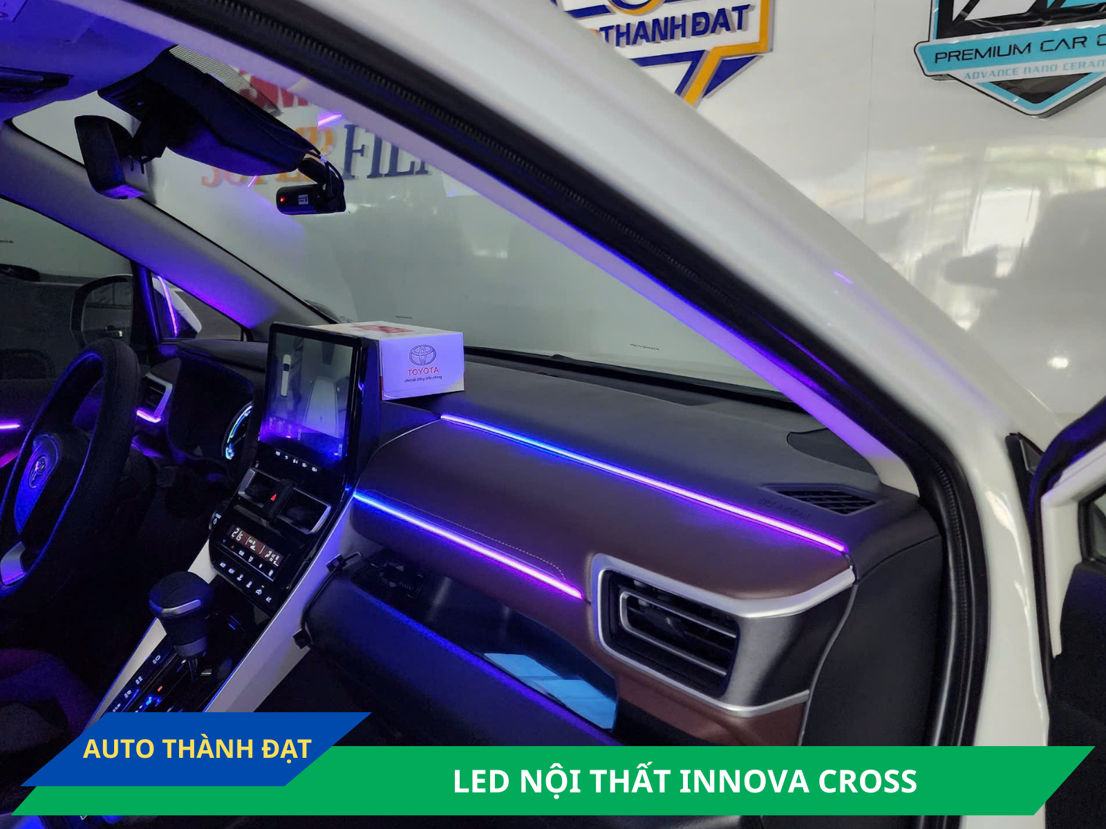 led nội thất xe Innova Cross
