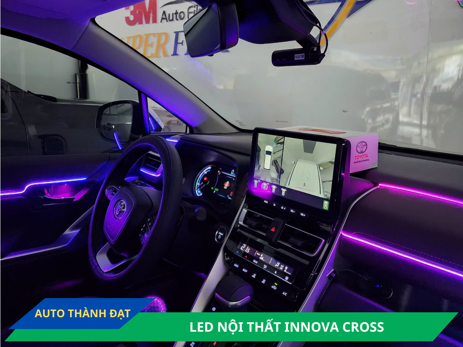 led nội thất xe Innova Cross