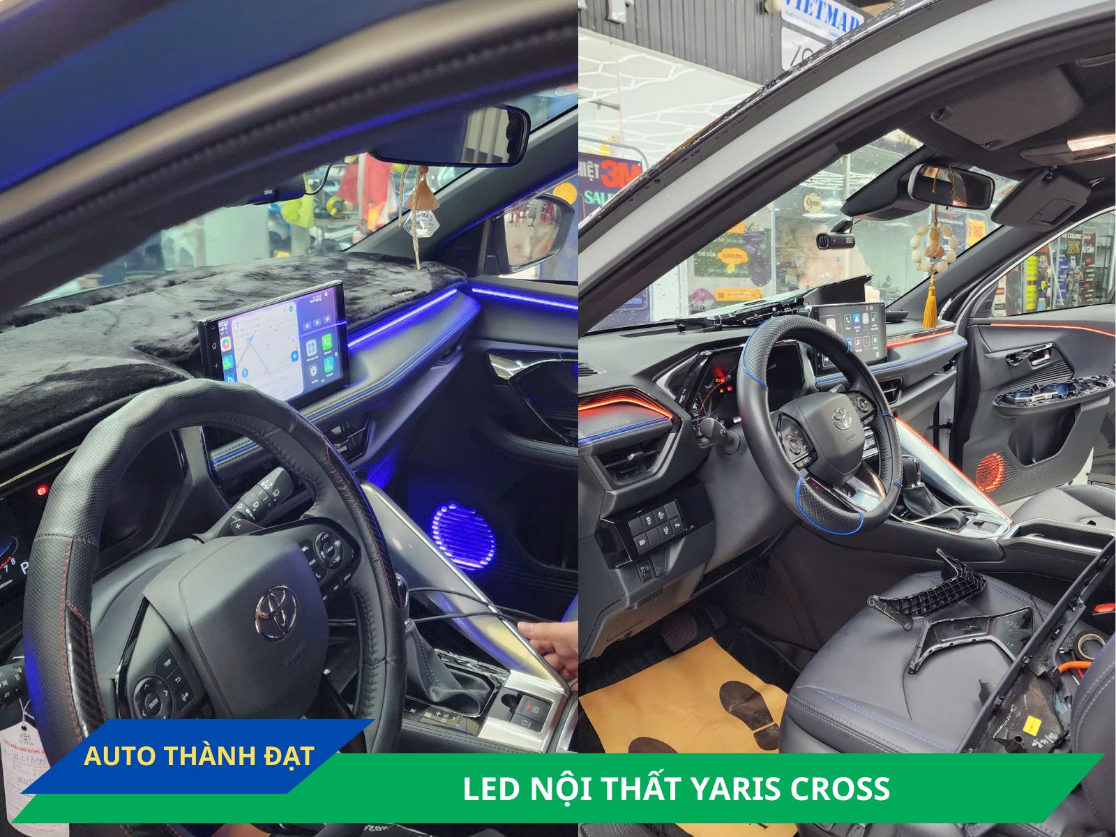LED NỘI THẤT XE YARIS CROSS