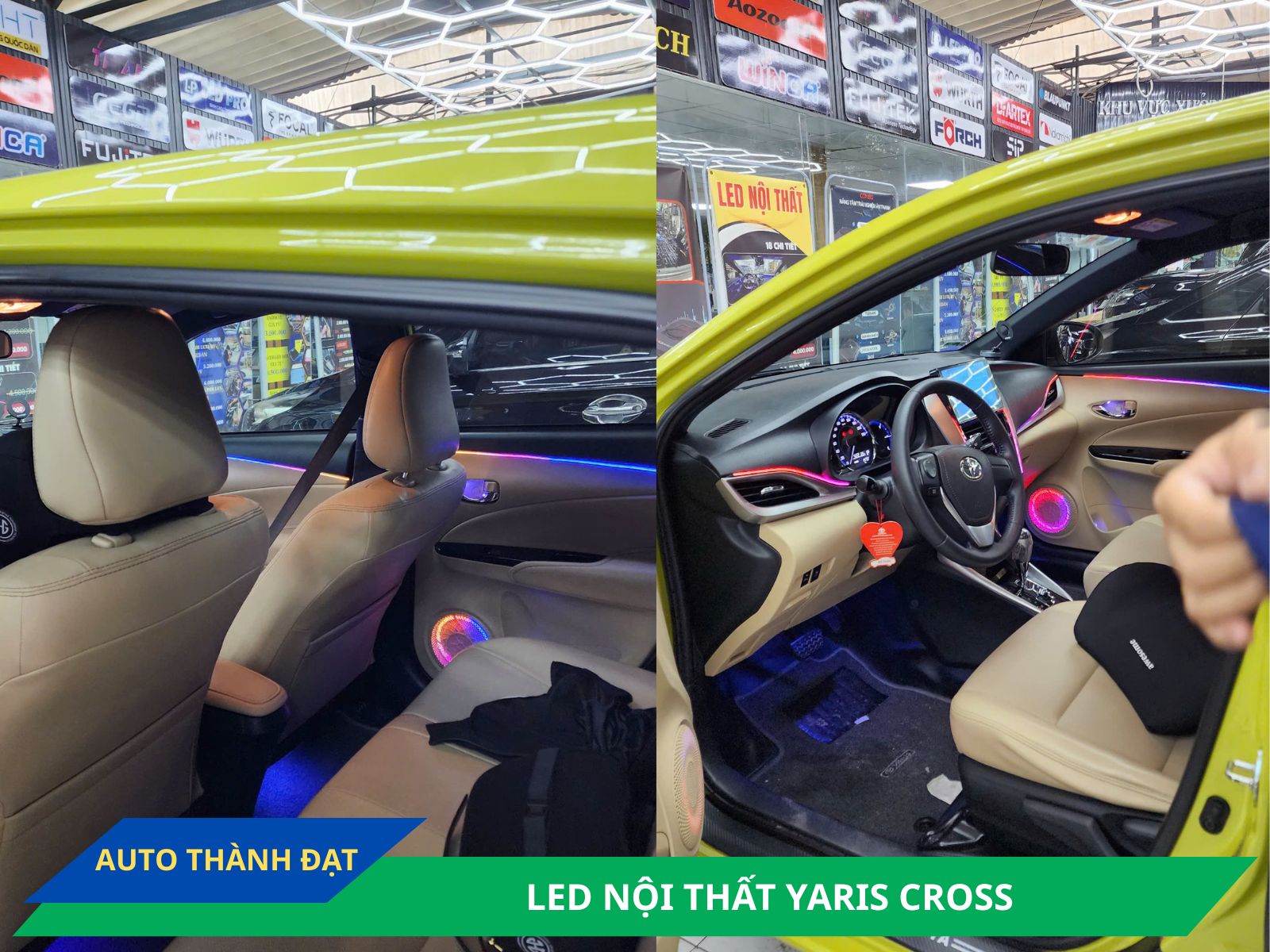 LED NỘI THẤT XE YARIS CROSS