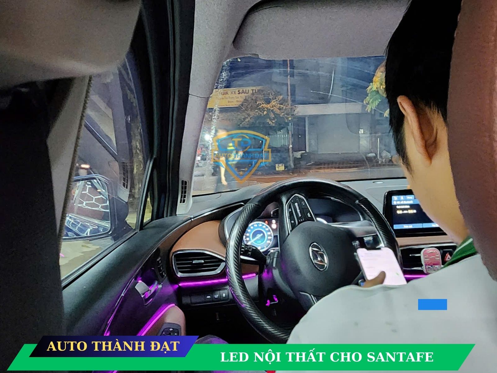 LED NỘI THẤT XE HYUNDAI SANTAFE