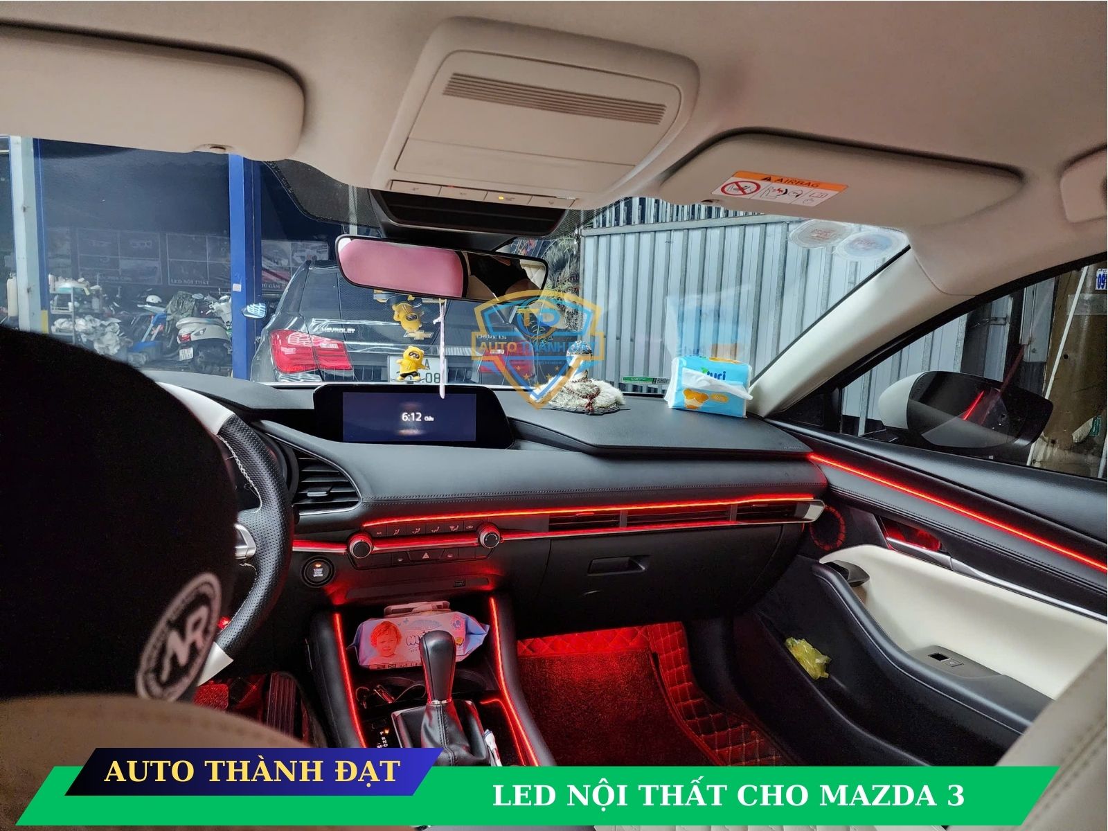 LED NỘI THẤT XE MAZDA 3