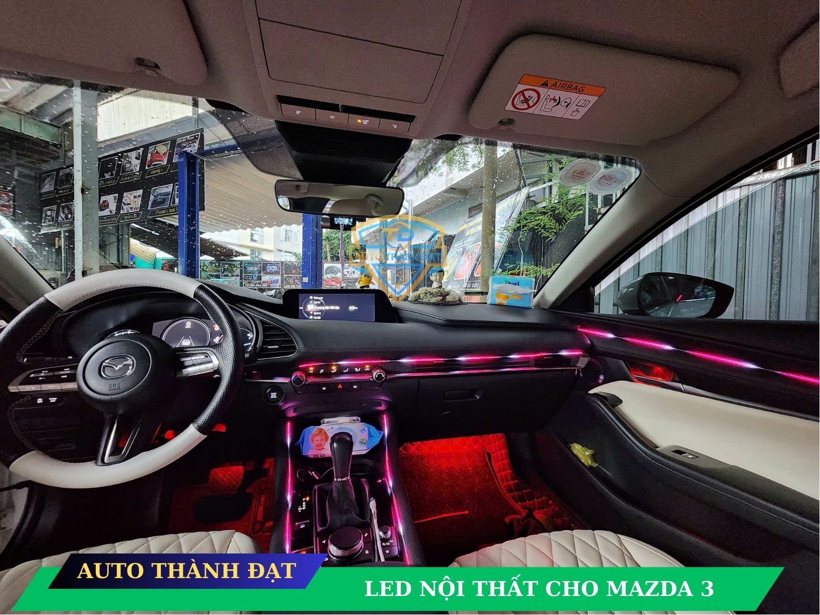 LED NỘI THẤT XE MAZDA 3