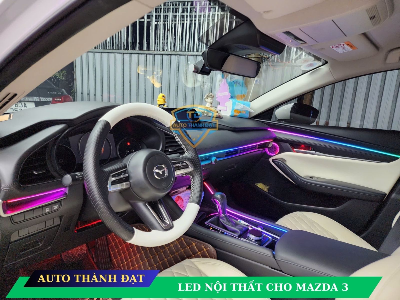 LED NỘI THẤT XE MAZDA 3