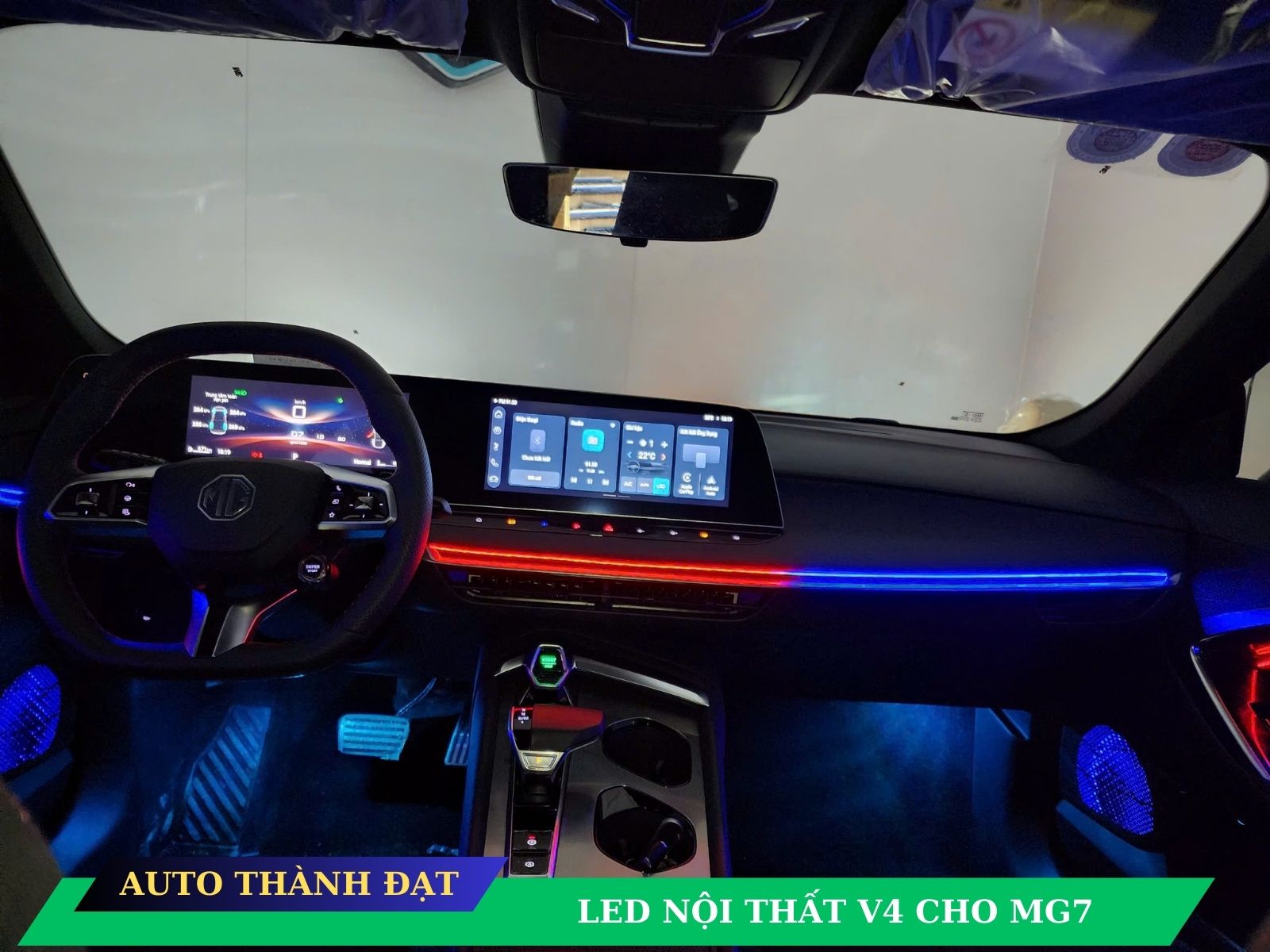 LED NỘI THẤT XE MG7