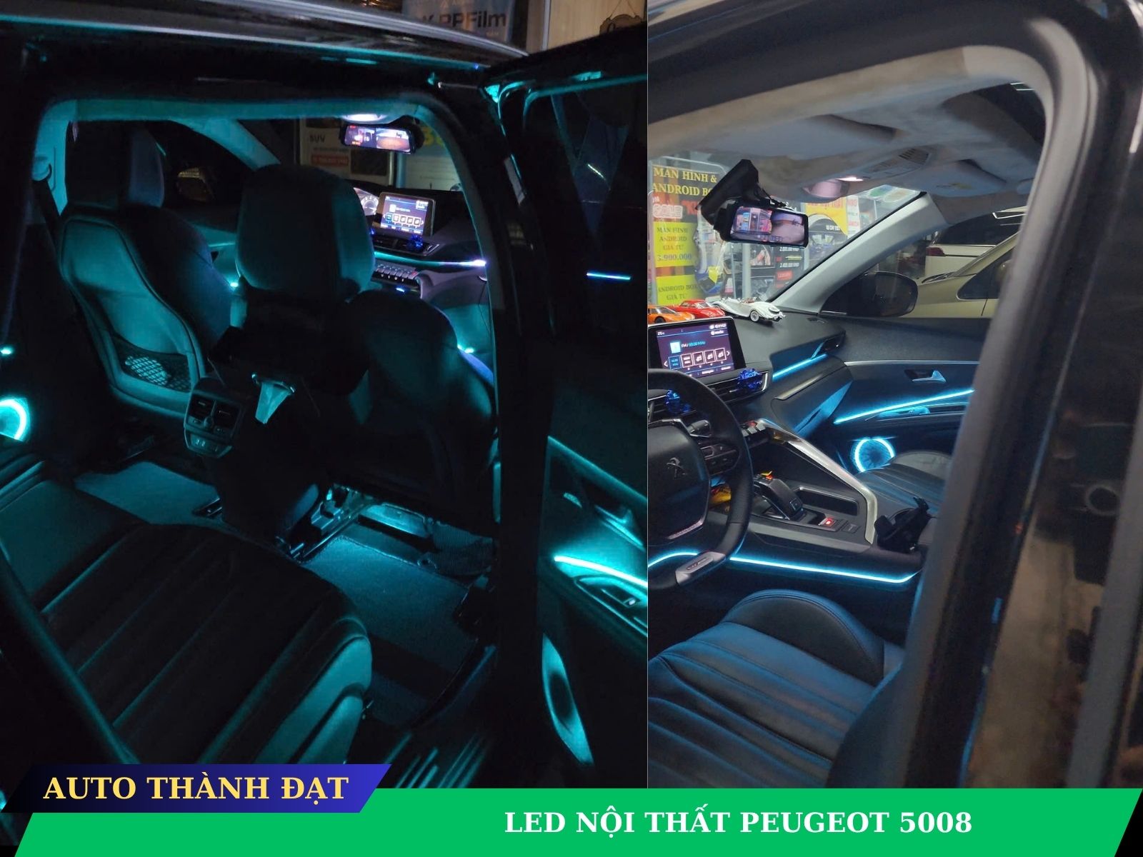 LED NỘI THẤT XE PEUGEOT 5008